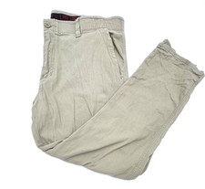 Denali Beige Chino Mens Pants Straight Leg Stretch Outdoor Performance