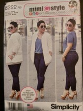 Simplicity 8222 Mimi G Style Women s Jacket Sewing Pattern