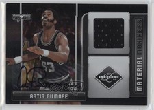 2009-10 Panini Limited Material Monikers 23/25 Artis Gilmore #37 Auto HOF uk2