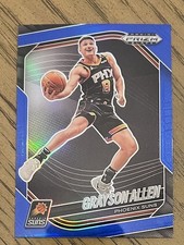 2024-25 Panini Prizm Black - Grayson Allen, Grayson Allen #137 Blue Prizm 23/199