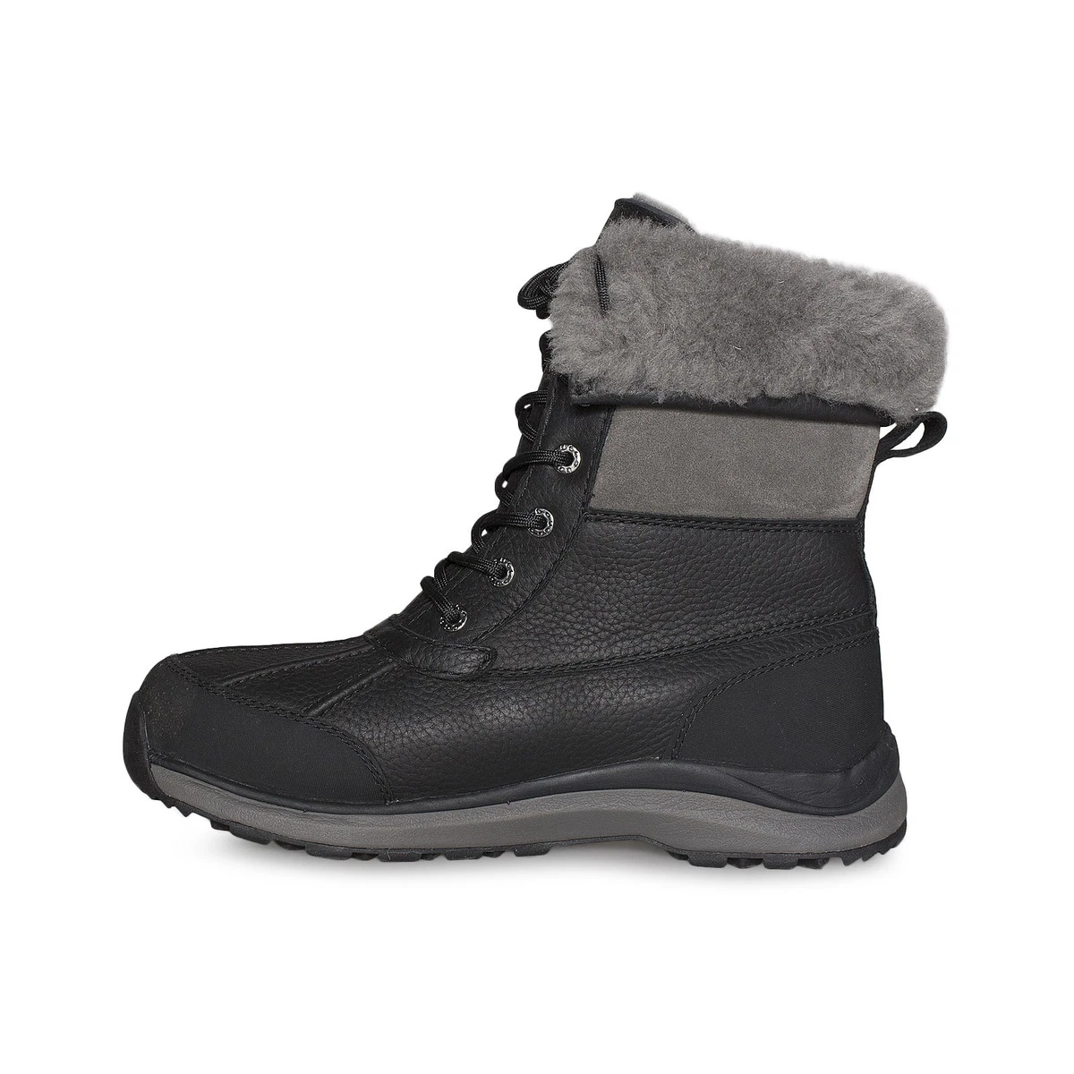 UGG ADIRONDACK III BLACK WATERPROOF SHEEPSKIN WOMEN'S BOOTS SIZE US 9/UK 7 NEW