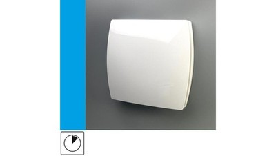 5907813635373 Wentylator domowy Eol F15T wyłącznik czasowy, fi 150 mm, kolor bia