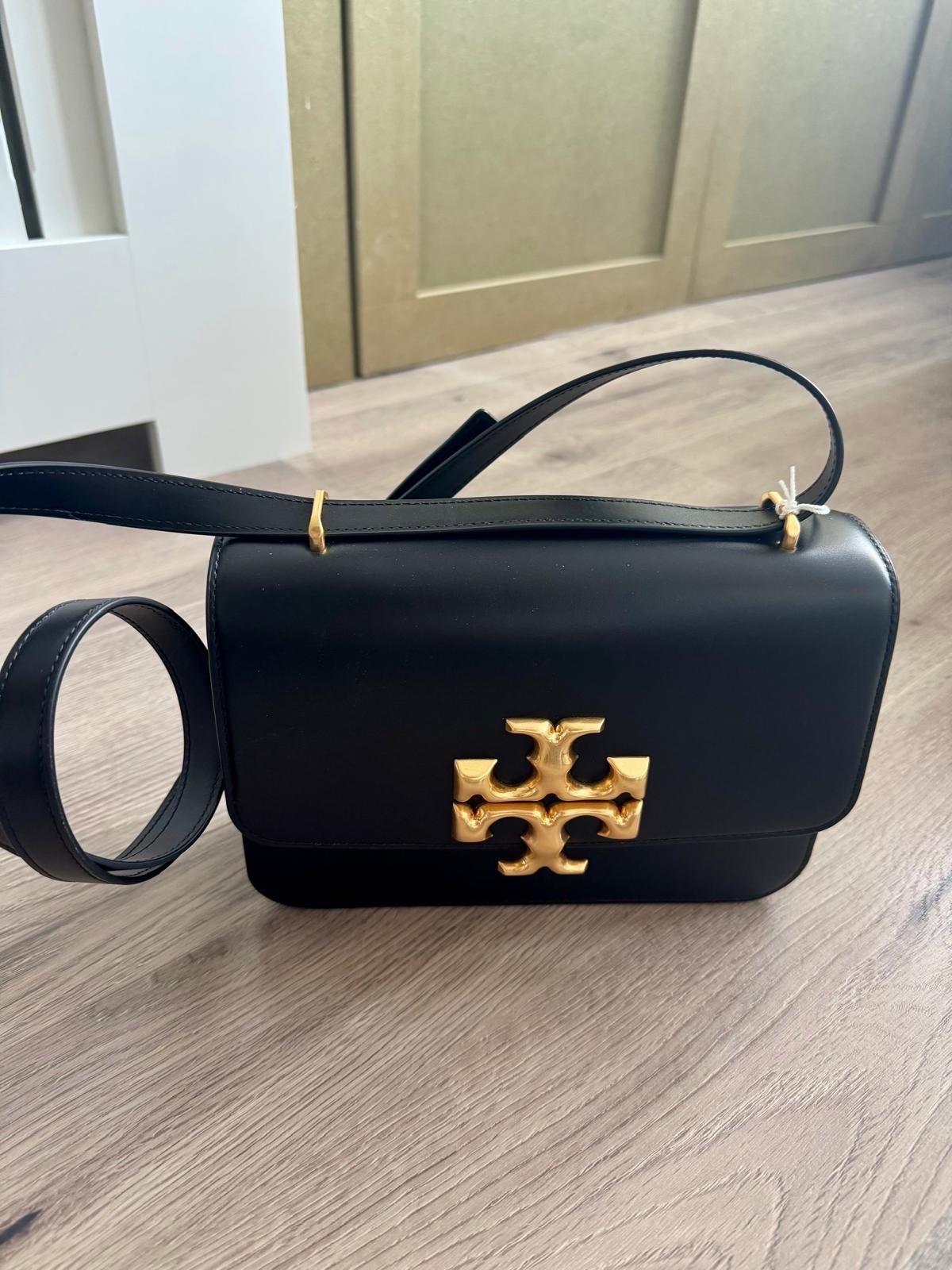 Luxury Tory Burch Black Leather Handbag - BNWT, RRP £790 image 6