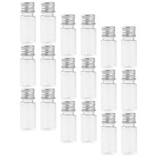 30Pcs Plastic Tubes with Caps Leak for Candy Beads and Bath Salt Storage