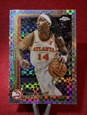 Terance Mann -2025-26 Topps Chrome Basketball X-Fractor #9 -Atlanta Hawks