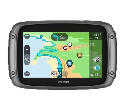 TomTom Rider 450 Motorcycle GPS Sat Nav lifetime Uk and World maps Speed Cameras - Image 1 of 4