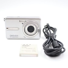 PENTAX Optio E85 Compact Digital Camera Silver Very Good Condition