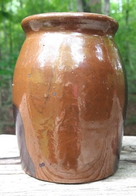 NORMAN MILLER Signed Southern Folk Pottery Storage Jar SPROTT ALABAMA