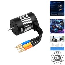 CNC Machined 5200KV Brushless Motor for 1:10 RC Cars - High Torque Performance