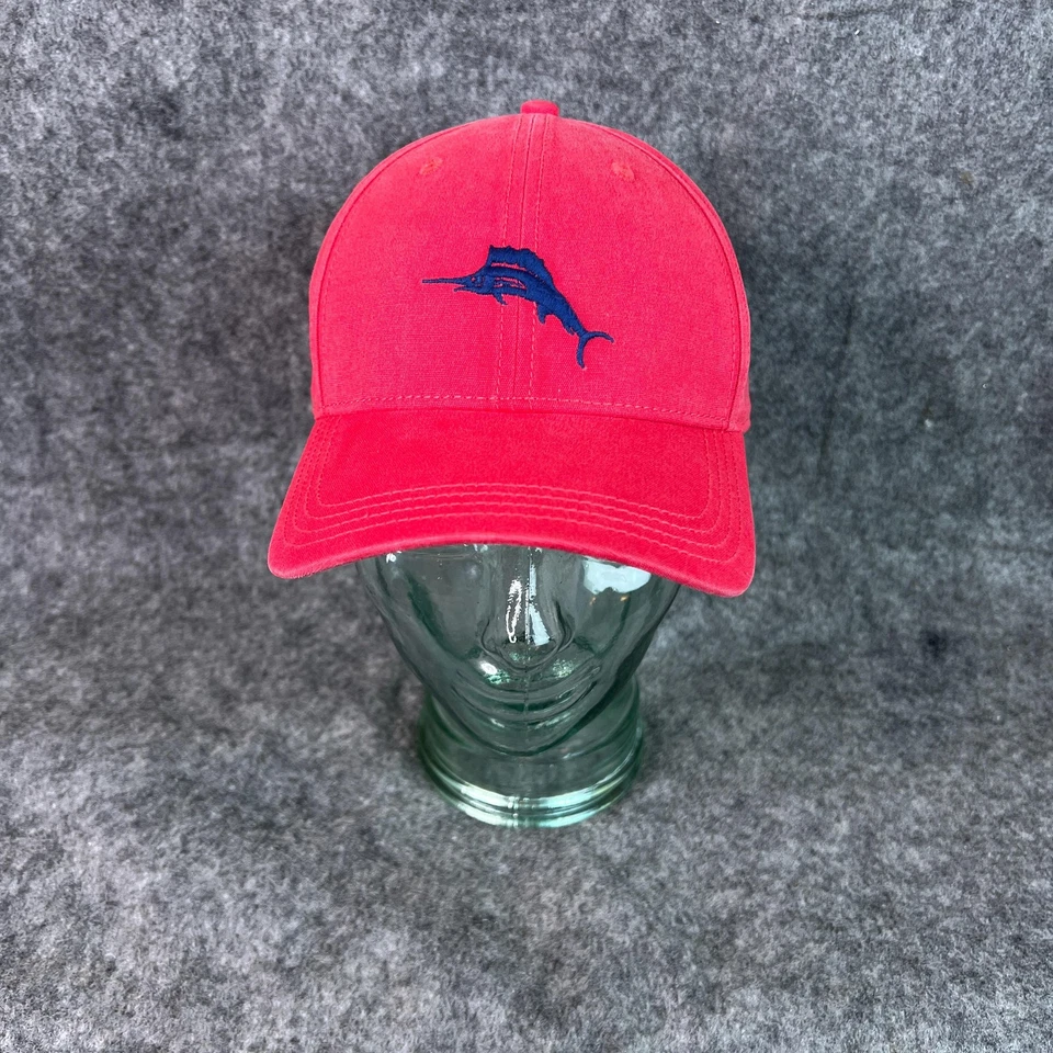 Tommy Bahama Hat Cap Strap Back Embroidered Marlin Mens Mango Margarita Recipe - Image 2 of 4