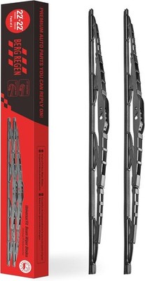 BERG REGEN 22''+22'' Windshield Wiper Blades Replacement for Dodge Ram 1500 2500 3