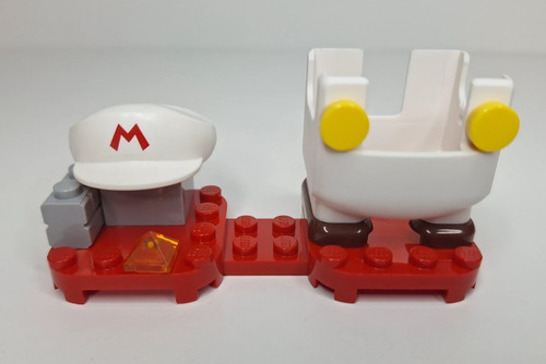 LEGO 71370 Super Mario Fire Power-Up Pack Complete With All Pieces Ex Condition