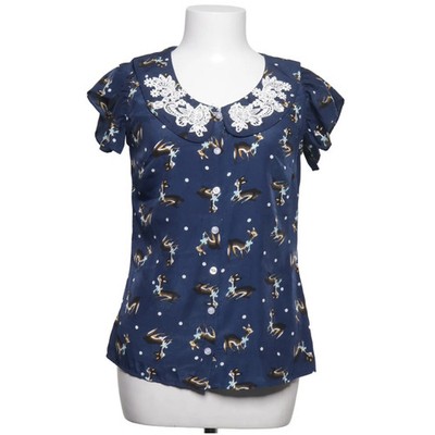 Beach Bash, Top, Größe: S, Blau/Mehrfarbig, Polyester, Sonstiges, Damen #V7V