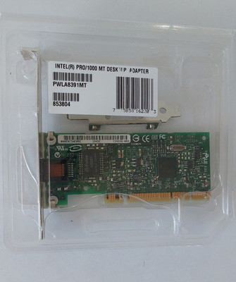 NETZWERKKARTE  Intel (R) Pro/1000 MT - Desktop Adapter - Ethernet