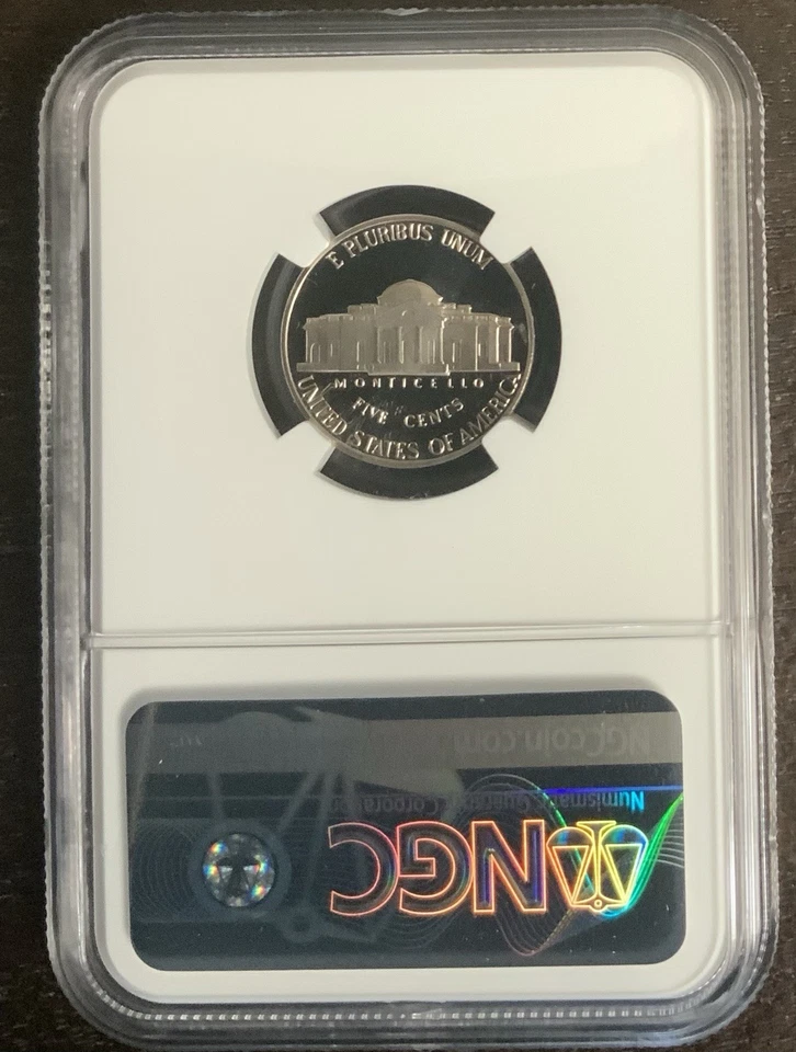 1992 S Jefferson Nickel Pf 70 Ultra Cameo  - Image 2 of 2