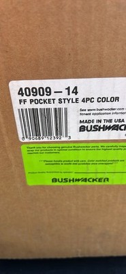 New Paint matched Fender Flares 2019-2025 GMC Sierra 1500 Crew Cab. Bolt On Now!