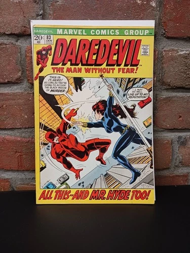 Vintage 1972 Marvel Daredevil Comic Jan #83