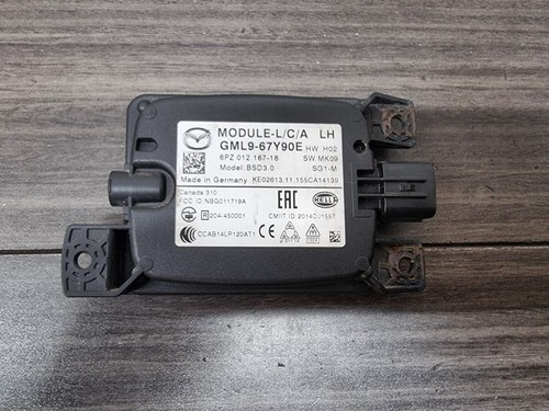 MAZDA 6 MK3 GJ 2015-2018 BLIND SPOT RADAR SENSOR REAR LEFT GML9-67Y90E - Picture 1 of 6