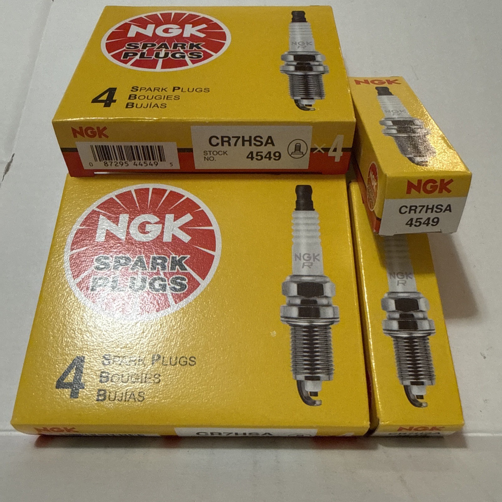 Wings NGK Spark Plug CR7HSA XR80 XR100 XR CRF80 CRF  Pack 10