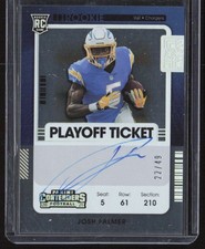 2021 Panini Contenders #124 Josh Palmer