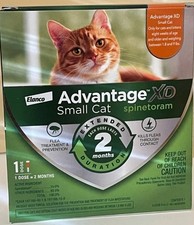 Elanco Advantage XD Spinetoram Flea Treatment for Small Cat 1 Dose Last 2 Months