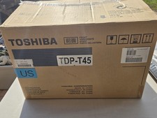 Toshiba TDP-T45 Projector With Cables, Padded Case, Remote Manuals In Box