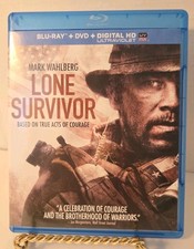 Lone Survivor  Mark Wahlberg  Blue -Ray And DVD Digital H D