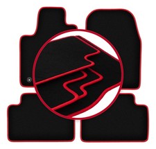 Tapis de sol en Velours noir pour Jeep Grand Cherokee WK2 2010-2018 set 4-pcs