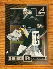 Tom Barrasso 1997-98 Pinnacle Zenith  #77 Z-Silver 90s Insert Penguins