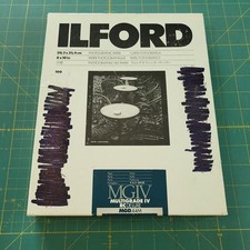 Ilford Multigrade III RC Deluxe 8x10 Photographic Paper Open Box 100 Sheets