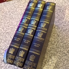 War and Peace by Leo Tolstoy - Complete Heron Books Three Volume Set.