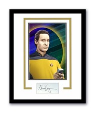 Star Trek Data Brent Spiner Autographed Signed 11x14 Framed Photo ACOA