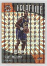 2020-21 Panini Mosaic Holofame Mosaic Prizm Karl Malone #15 HOF 02v3