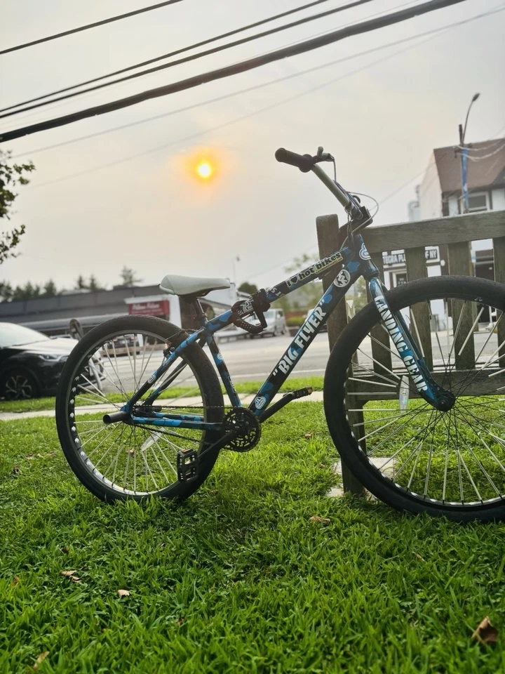 Bicicleta BMX SE Big Flyer 29 pulgadas. Totalmente personalizado, buenos frenos. $700 Foto 2 de 4