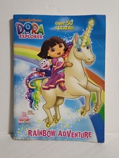 Dora The Explorer Rainbow Adventure Coloring Book  Stickers Big Birthday 2010