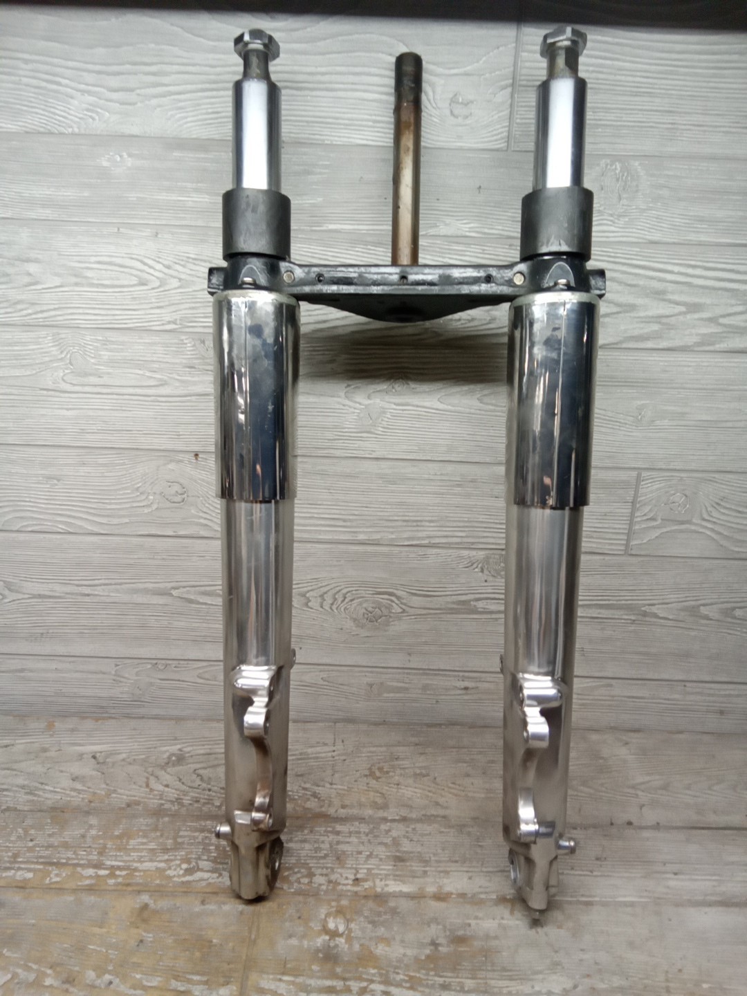 1987 87 Harley Davidson Tour Glide FLTC Front Forks Leg Sliders RH LH DL-687