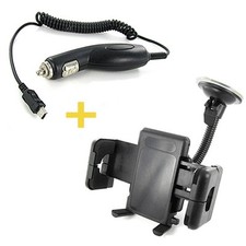 KFZ HALTERUNG + LADEKABEL passt für Medion GoPal MD 97850 97870 P 4410 4425+ 421