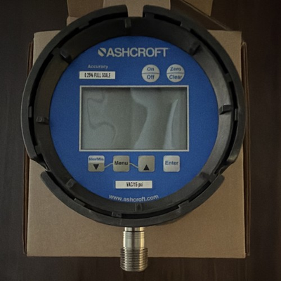 #ad Ashcroft Digital Air Pressure Gauge 15 psi Bottom Mount MPN 452074SD04L15#amp;V $300.00