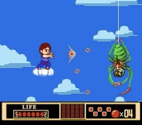 Jackie Chans Action Kung Fu Nintendo NES Cart Retro PAL 1991 #0570