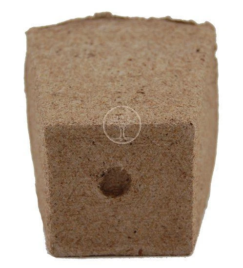Macetas cuadradas de turba Jiffy de 3"x 3" de profundidad - Semilla compostable a partir de #230 - Estuche 1260 Foto 3 de 3