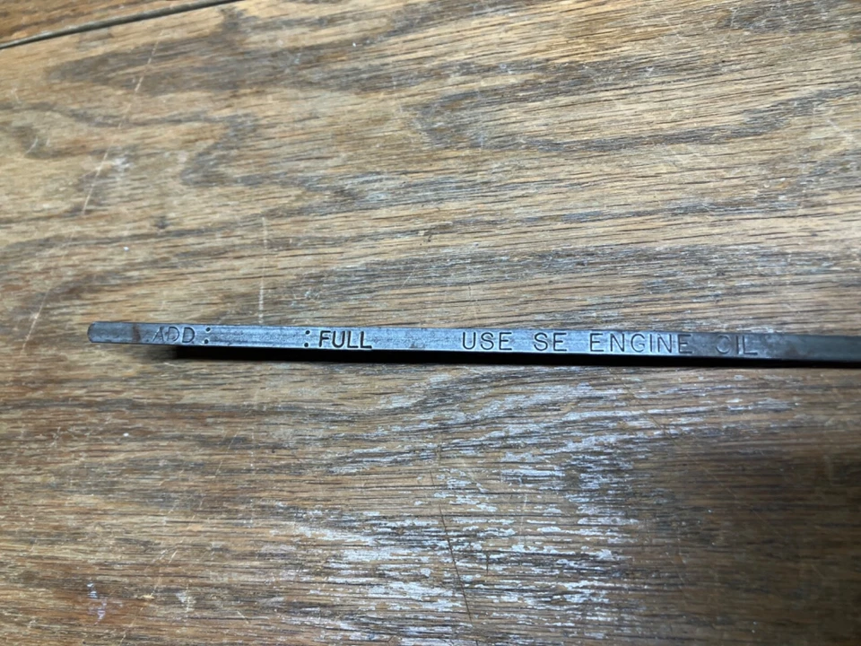 GM  Chevy Blue tip dip stick  Factory original .Camaro, Nova ,Chevelle? - Image 3 of 4