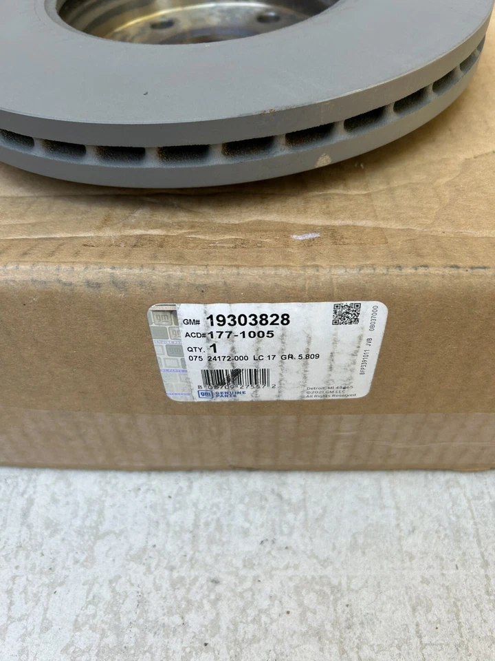 Новый из старых запасов GM 2004 2008 Chevrolet Malibu 2006 2007 Pontiac G5 G6 тормозной ротор 04-08 - Изображение 3 из 3