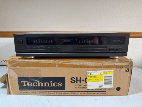 Technics SH-GE70 Graphic Equalizer HiFi Stereo Vintage Home Audio Japan 7 Band