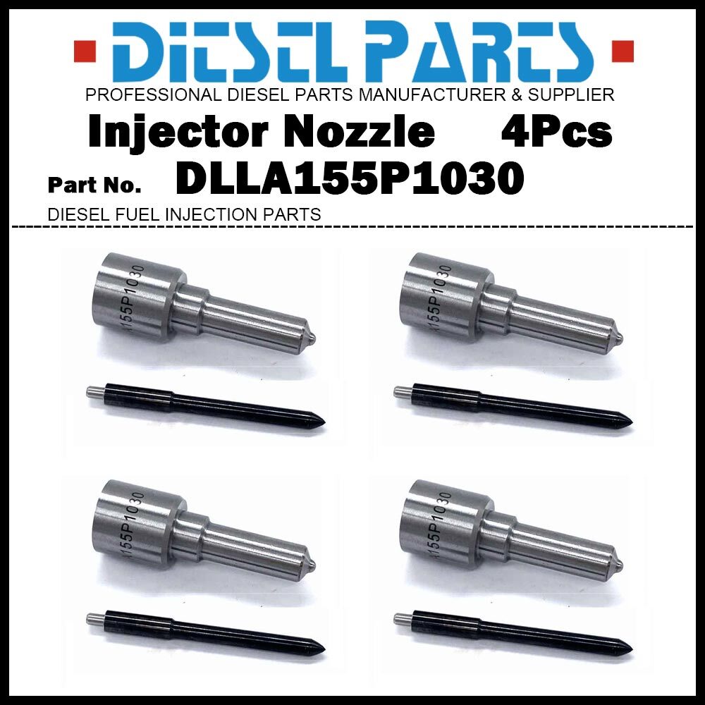 4 Injector Nozzle DLLA155P1030 for Mitsubishi Pajero L200 4D56