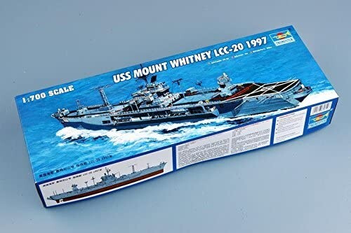 Trumpeter 5719 USS Mount Whitney 1997 Kit 1:700 NIB - Picture 1 of 3
