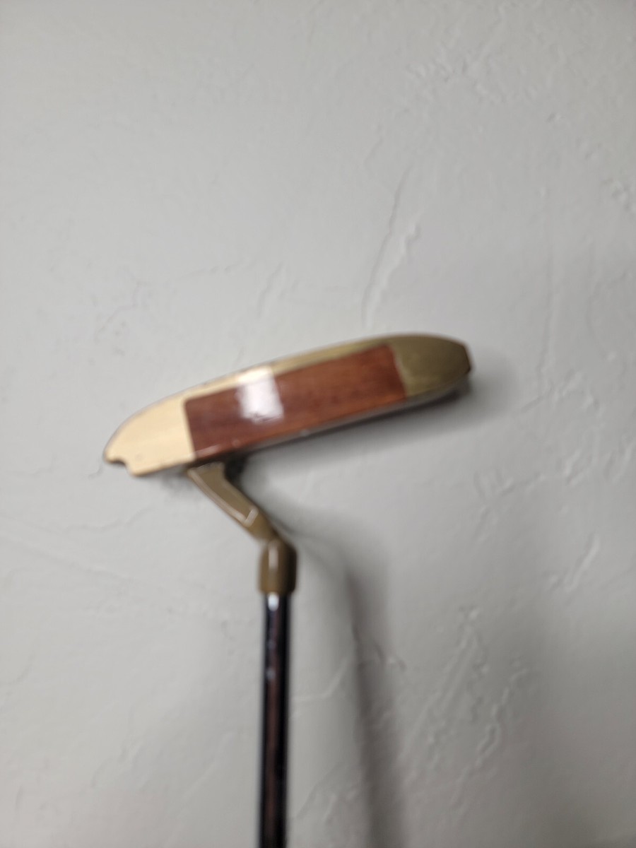 Black Maire Gold Wood face Putter New Zealand 1990s? 35