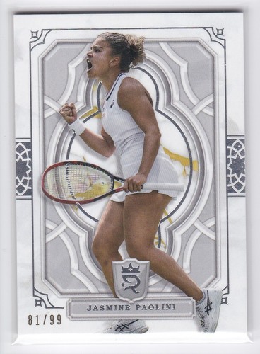 2024 Topps Royalty Tennis #98 Jasmine Paolini Base 81/99