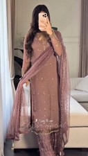 Pakistani Salwar Kameez Ready To Wear Dress 3 Piece Suit Wedding Party Bollywood