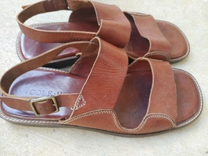 cole haan leather sandals
