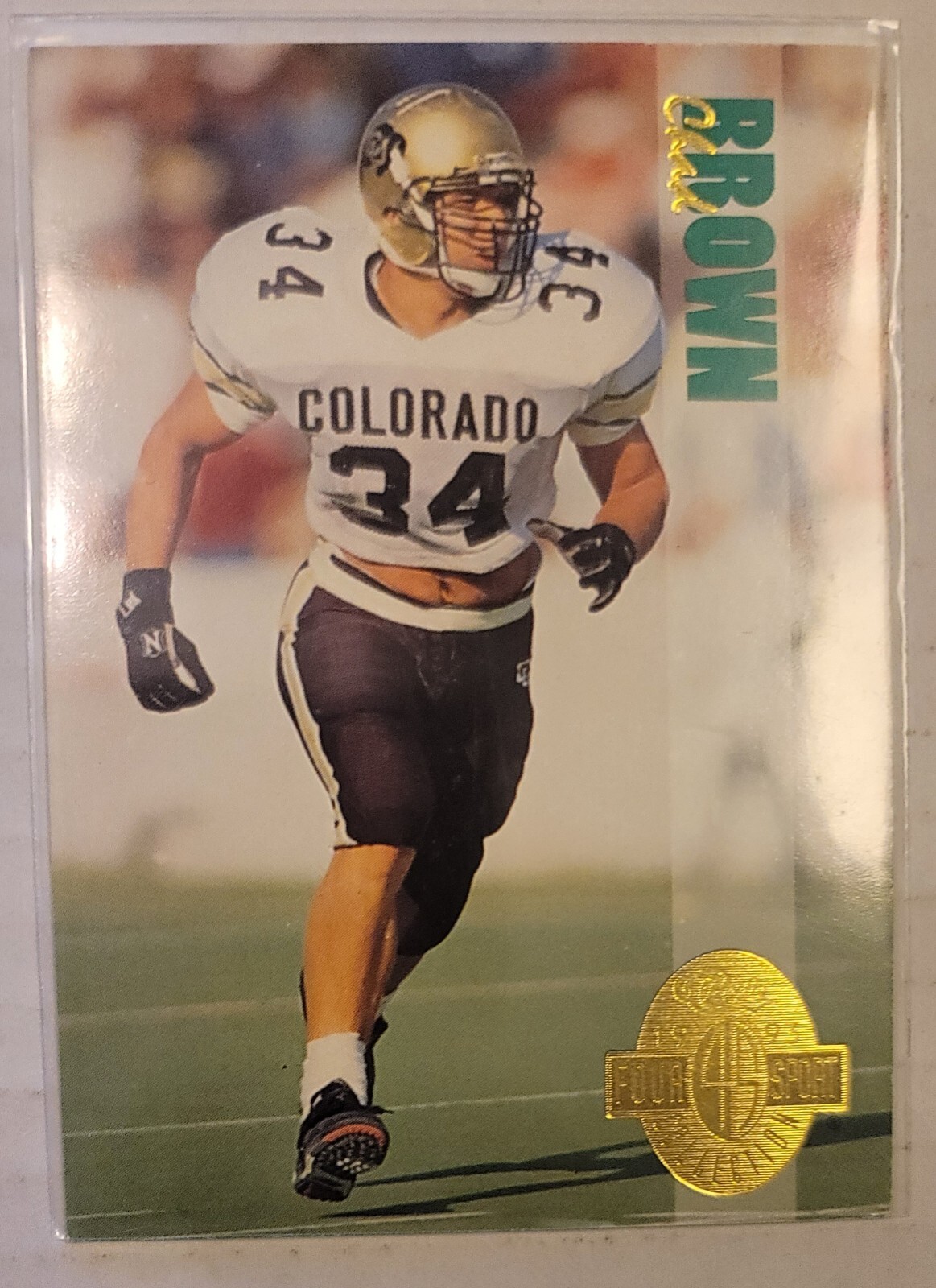 1993 Classic Four Sport #163 Chad Brown